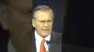 Rumsfeld on Sept. 10, 2001