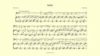 Arpège - Fauré – accompaniment in F minor