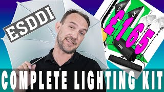 Is this the BEST BUDGET LIGHTING KIT in 2022? Review of the ESDDI PS055 Softbox Kit 👍