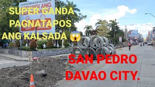 UPDATE SAN PEDRO DAVAO CITY | ROAD CONSTRUCTION PARIN ANG MGA KALSADA.