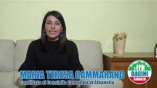 Maria Teresa Cammarano candidata consigliere nella lista #Baginisindaco