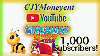 1000 Subscribers Giveaway (Keepin it Real w/Real Talk)