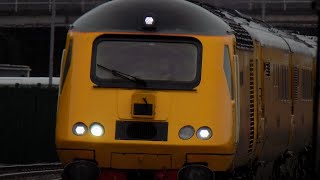 The Flying Banana Has Returned! 43013+43062 New Measurement Train At Hereford 13/02/2024