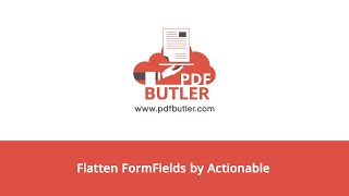 Flatten FormFields by Actionable