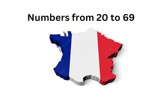 french - numbers from 20 to 69