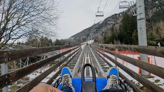 Mountain Coaster | Fun Christmas trip | Part 3 | Winter sports | #luge #chamonix #winterspecial