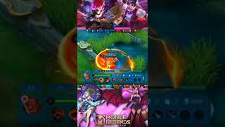 JOGADA INSANA MOBILE LEGENDS MELHORES JOGADAS HIGHLIGHTS SAVAGE MOMENT MLBB #SHORTS