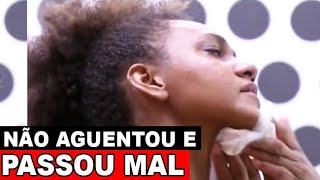 BBB22: JESSILANE NÃO AGUENTA, PASSA MAL E VOMITA EM SI MESMA