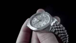 Rolex watch parts and terminology.