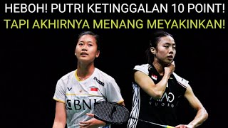 😱 HEBAT!2 KEREN NIH!!Putri Kusuma Wardhani vs Yeo Jia Min. Badminton Bulutangkis