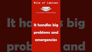 Role of Cabinet || Cabinet Ministry || #constitution #indianconstitution #indianpolitics