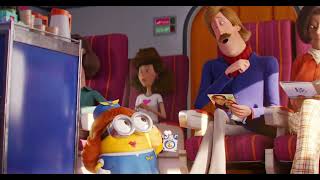 Minion  Stewardess on Plane - Minions: The Rise of Gru