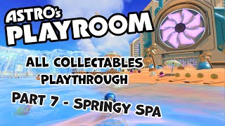 Astro's Playroom All Collectables Play-through Part 7 – Cooling Springs – Springy Spa