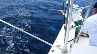 Dave Hostetter deep sea fishing in Costa Rica