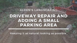 DRIVEWAY REPAIR AND PARKING AREA INSTALL