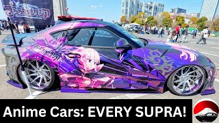 Tokyo Anime Car Event: EVERY SUPRA