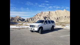 2003 Ford Excursion 6.0 Sitting 4 YEARS! WILL IT DRIVE Cross Country? Wind, Tornado Warning, & Snow!