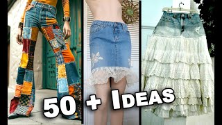 50+ Genius Ways to Upcycle Your Jeans for a New Wardrobe