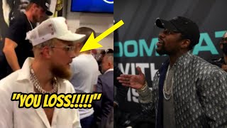 Jake Paul GOES AT Floyd Mayweather After F*ght With His Brother Logan!