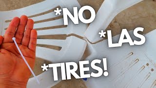 🚫 NUNCA MAS TIRARAS SILLAS ROTAS | Como REPARAR SILLAS o PLASTICO ROTO | RECICLAR PLASTICO.