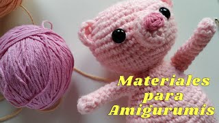 Curso Básico de AMIGURUMIS materiales y consejos para principiantes