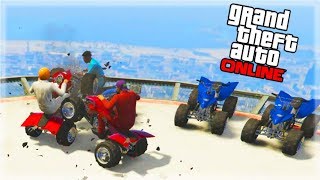 GTA 5 ONLINE | DONT GET KNOCKED OFF!! DEMO DERBY