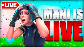 🔴 FORTNITE LIVE STREAM - ITZMANI3P PLAYS FORTNITE ZERO BUILD! PLAYING WITH VIEWERS!