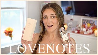 VANILLA SUEDE LOVENOTES by Ariana Grande Unboxing & First Impressions ♡