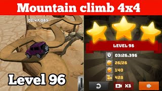 Lavel 96 Mountain Climb 4x4 Game Gameplay video Gaming video Bolero Game