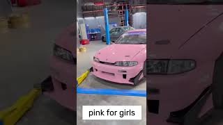 Pink for men! 💟 #nissan #silvias14 #jdm