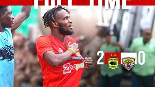 Watch highlights of how Asante Kotoko silenced bitter rivals Hearts of Oak 2-0 in Super Clash of GPL