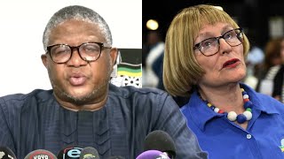 Fikile Mbalula vs Helen Zille “If the DA Wants To Leave GNU They Can Leave”