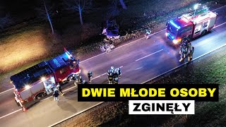 ⚠️ Tragiczny finał czołowego wypadku na prostej drodze 👮‍♂️