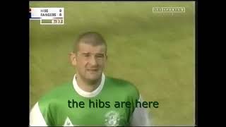 Hibs 0 Rangers 0 - April 2001 - FULL GAME PLUS sky stuff