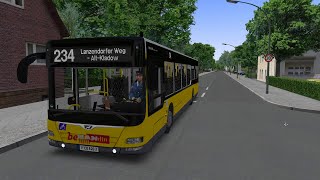 Omsi 2 Berlin Kladow Map Linie 234 Preview mit dem MAN Lion's City A20