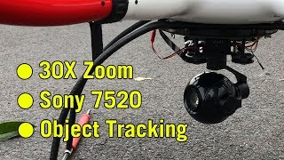 30X Drone Zoom Camera With Object Tracking