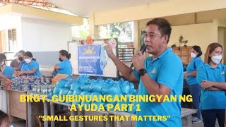 Relief Operation for Brgy. Guibinuangan, Barili, Cebu. Part 1 | EyingTv