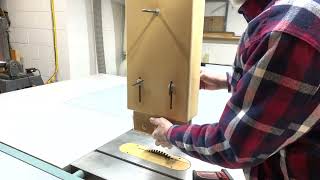 Completely Dustless Safer Table Sawing!