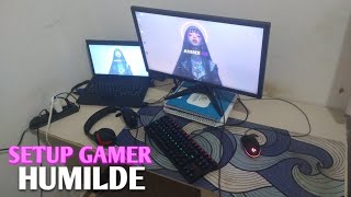 MEU SETUP "GAMER" HUMILDE 2024 - PERIFÉRICOS ( SUPER BARATO) Por enquanto