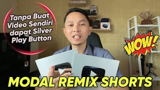 Cara dapat Silver Play Button Youtube tanpa membuat Video Sendiri