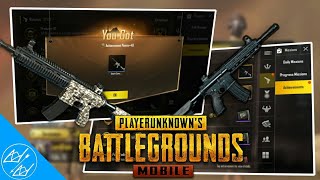 FREE M416 DESERT CAMO GUN SKIN! Assault Mastery IV Achievement || PUBG Mobile | Lightspeed