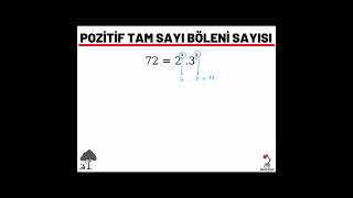 FORMÜL İSPATLARI | POZİTİF TAM BÖLEN SAYISI