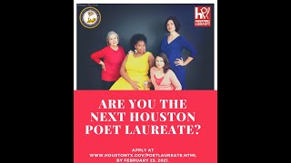 PSA Are you the next Houston Poet Laureate?