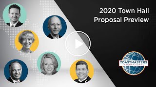 2020 Town Hall Proposal Preview