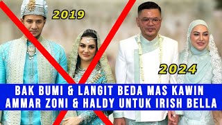 Gosip Artis - Beda Mahar Nikah Irish Bella Dari Ammar Zoni & Haldy Sabri Suaminya, Bak Bumi & Langit