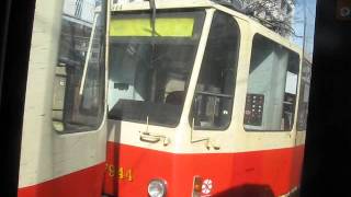 Bratislava MHD Tatra T6A5/III #7958 - Route 5