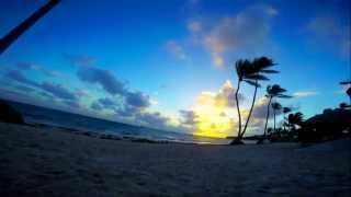 Caribbean Sunrise Time Lapse 2015