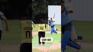 batting against Fast bowling| Powerful shots in a match 🔥 #cricket #cricketing #cricketlover