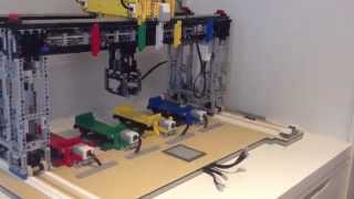 Lego Mindstorms EV3 Crane for Sioux.NET on Track project