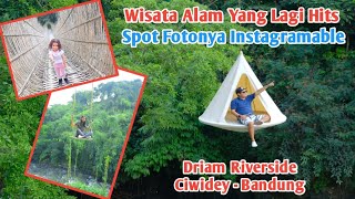 DRIAM RIVERSIDE CIWIDEY BANDUNG WISATA ALAM YANG KEKINIAN INSTAGRAMABLE Dan LAGI HITS